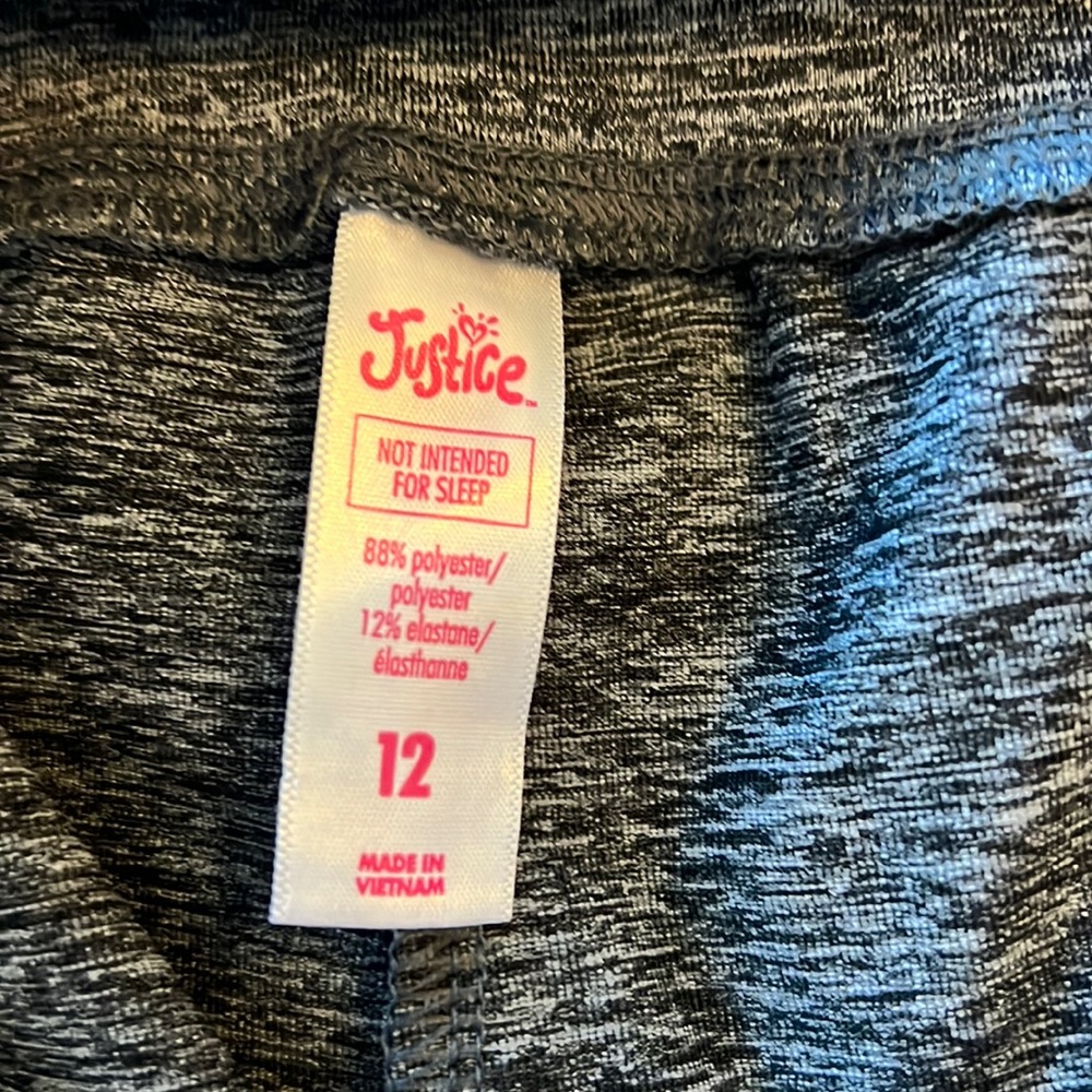 Justice size 12 leggings